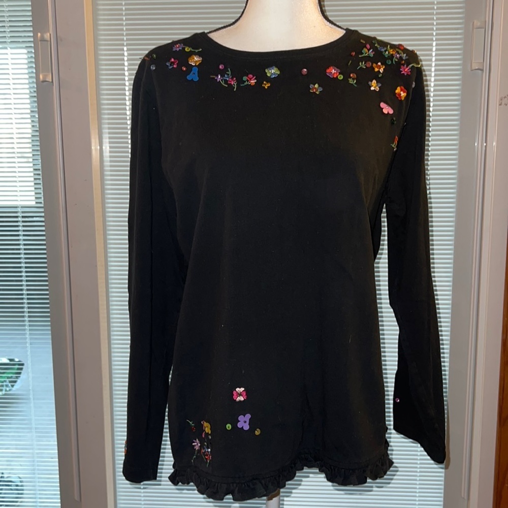 Michael Simon Lite Black Top -Size L
